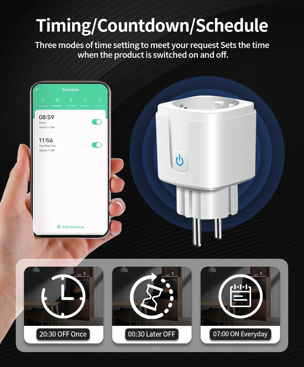 Tuya Smart Plug 16A EU
