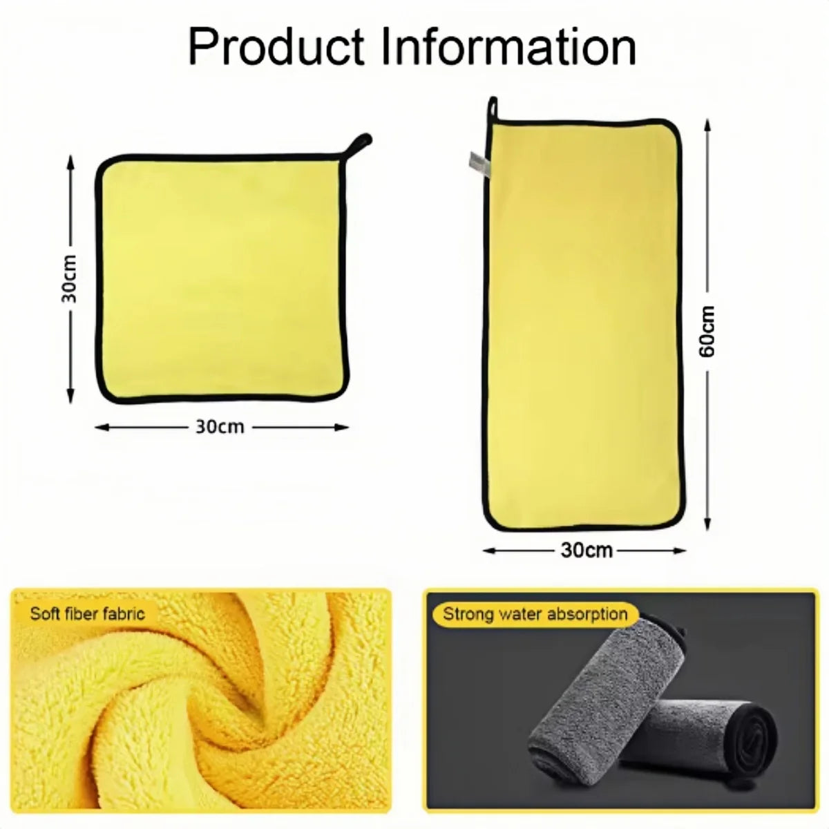 Nano Ultra Clean Microfiber Towels